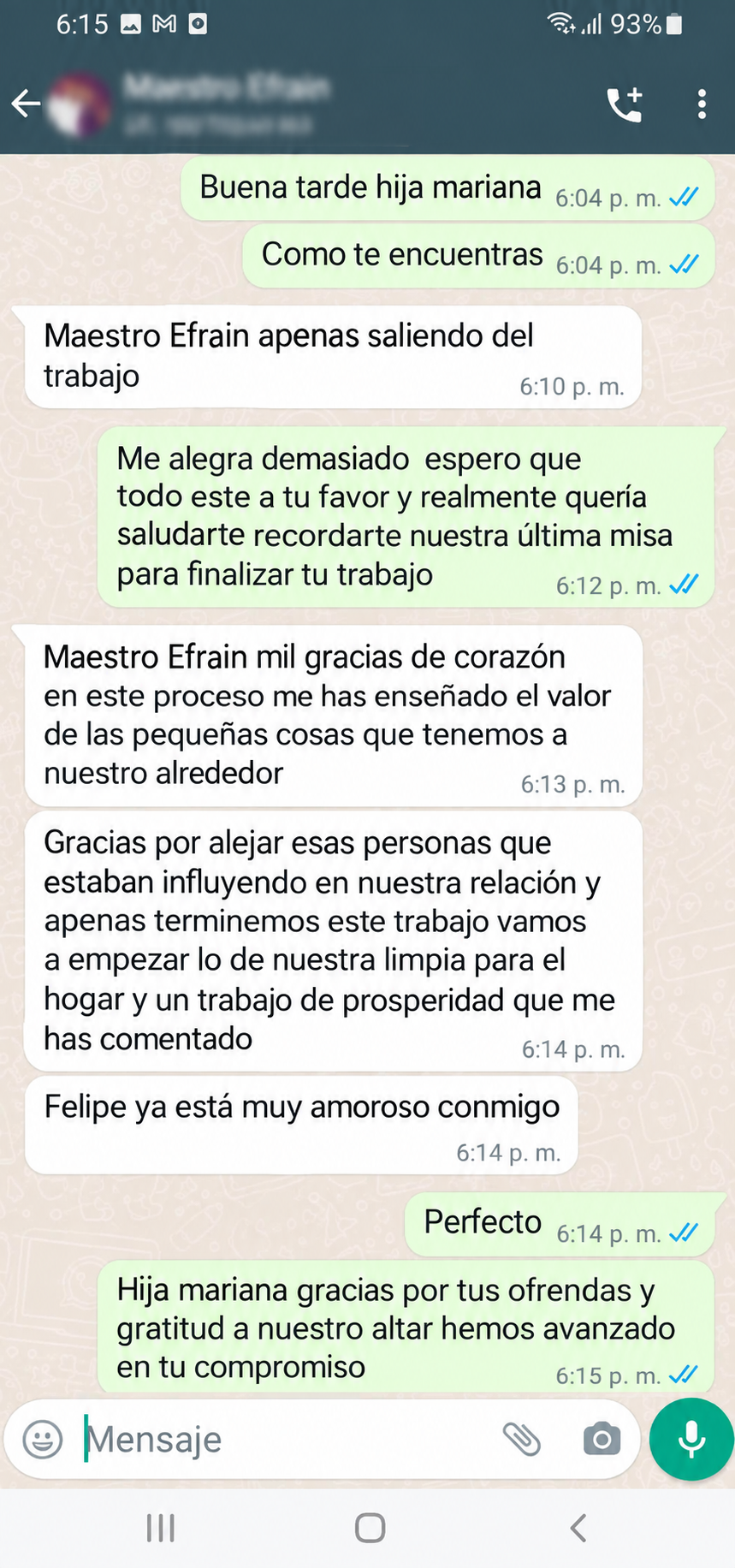 Testimonio real de cliente 3